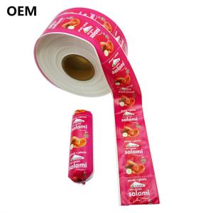 Polyamide Sausage Casings Caliber 60mm Customized Logo Flexography Printing