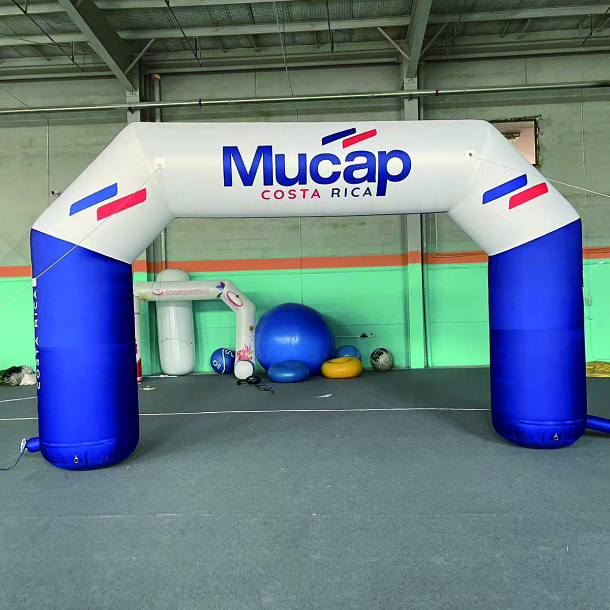Oxford Inflatable Finish Arch Waterproof inflatable rainbow arch
