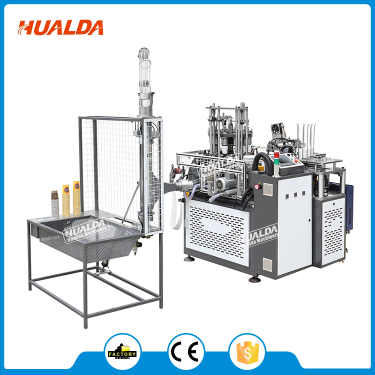 Adjustable Mold Coffee Paper Cup Forming Machine 380 V / 220 V For Hot Drinks