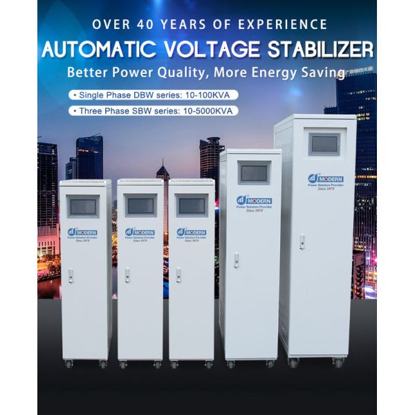 Single Phase And Three Phase 10-5000kva AC Automatic Voltage Stabilizer