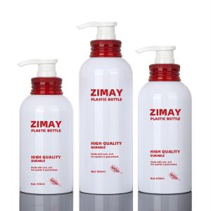 Quality Biodegradable Pump Body Wash Bottle Packaging Hair Care Cream 300ml wholesale