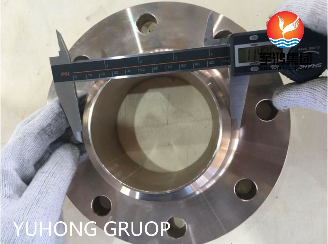 ASTM B462 N08367 Supper Austenitic Stainless Steel Forged Flange WNRF