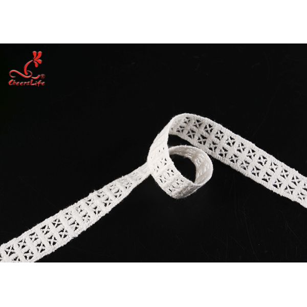 Promotion 1.7cm Width Wax Fabric Guipure Lace For Women Tank Top