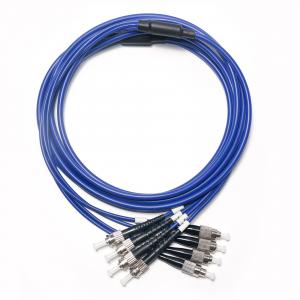Quality Optical Fiber Patch Cord FC-ST OM3 4Mode 4Core Wire OD 2.0/3.0mm  For Surveillance Camera Indoor Computer Connector wholesale