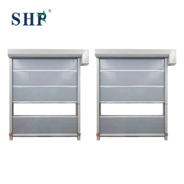 Stainless Steel High Speed Roller Door Screen Netting Material GMP Shutter Doors