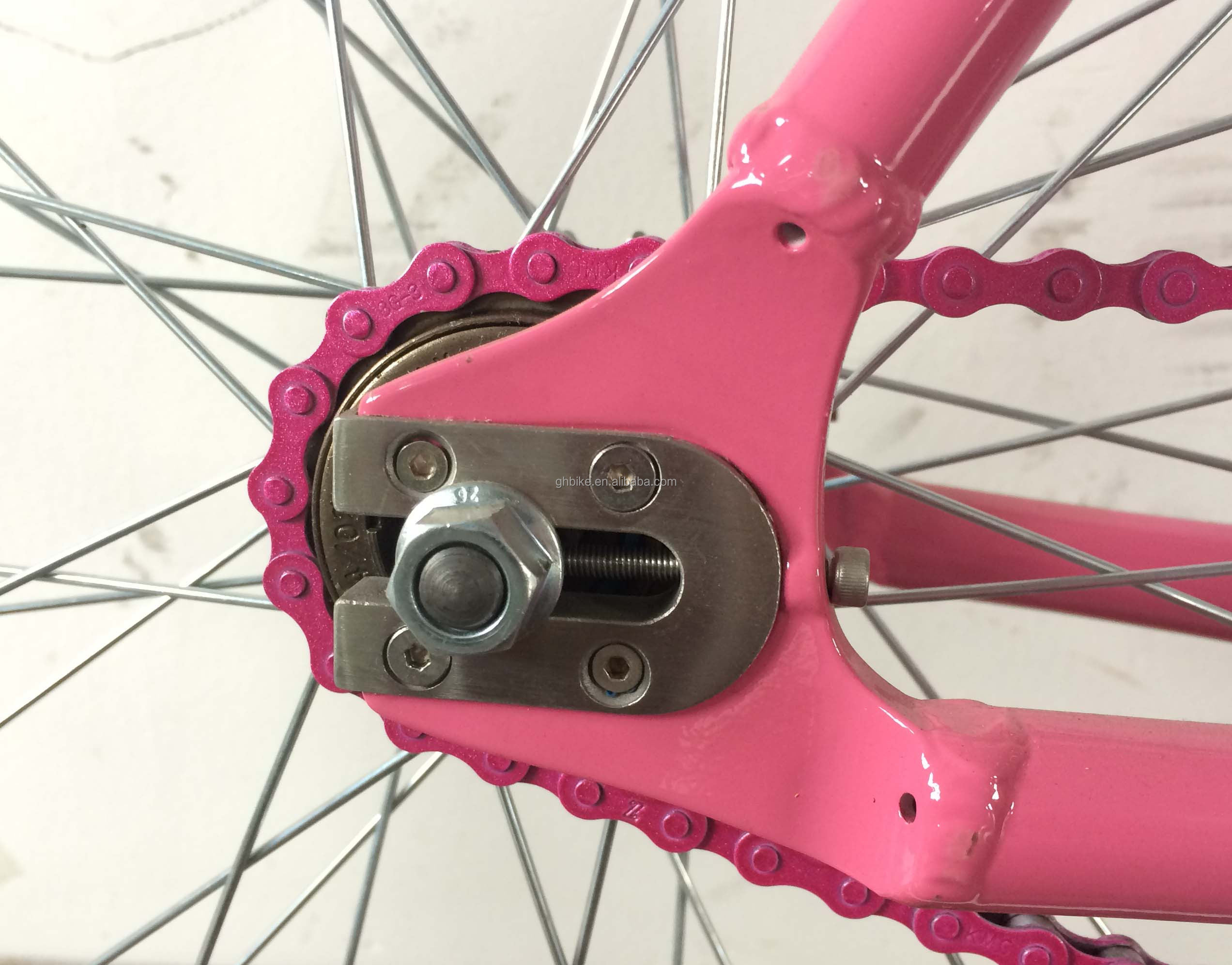 ODM Logo OEM Color 700C Single Speed Track Bike with Lightweight Aluminum Frame and Fork
