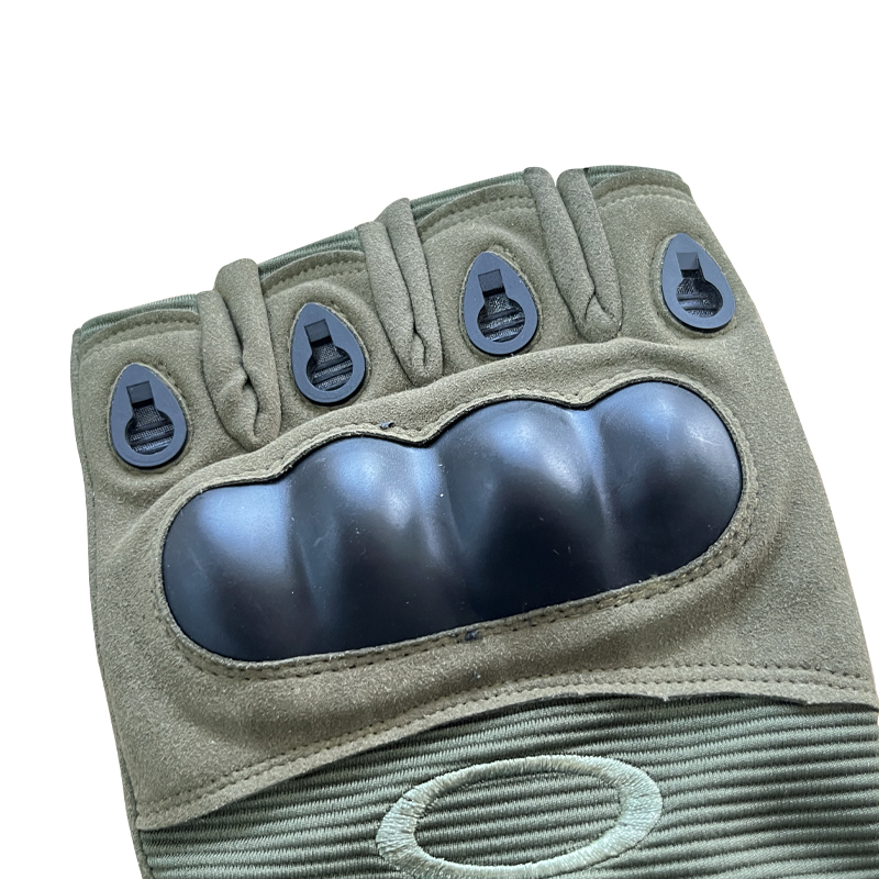 Waterproof and Comfortable Half-Finger Hand Protection for Outdoor Activities in Khaki