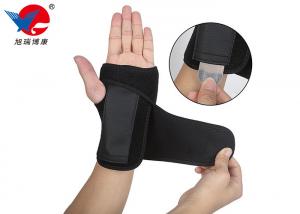 Lightweight Neoprene Wrist Support Brace , Left Hand Wrist Splint For Men / Women
