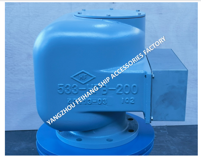 Marine Air Vent Head 533HFB-200A Type Cast iron body with 316 stainless steel float