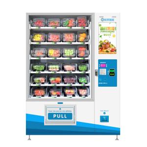 Quality ODM Fresh Fruit Salad Food Vending Machine Kiosk With Lift wholesale