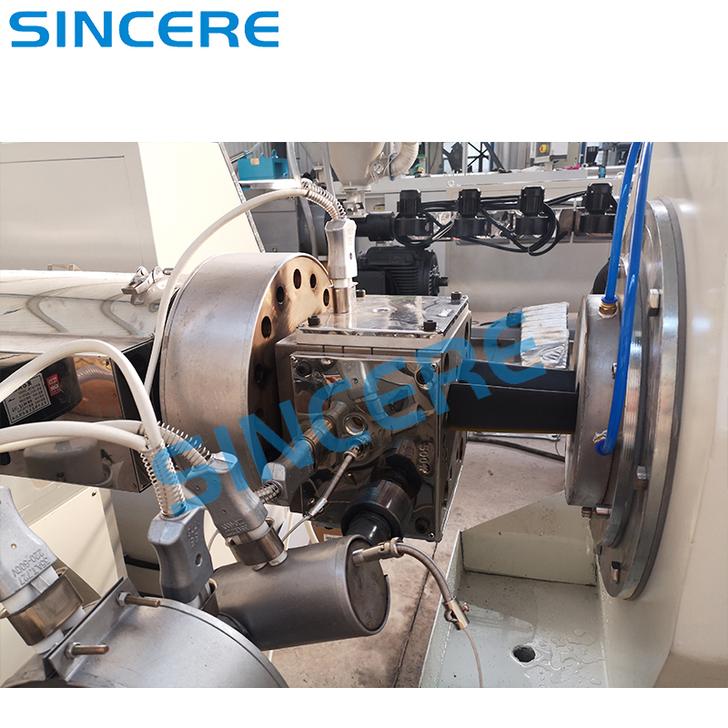 Plastic HDPE Spiral Winding Pipe Chemical Storage Tank Manufacturing Extruder Machine
