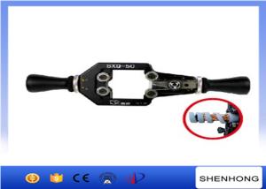Quality φ 55MM Cable Pulling Tools Hand Cable Stripper 15 Peeling Depth wholesale