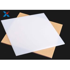 China 2mm Frosted White Acrylic Sheet Double Sided Matte Acrylic Panels on sale