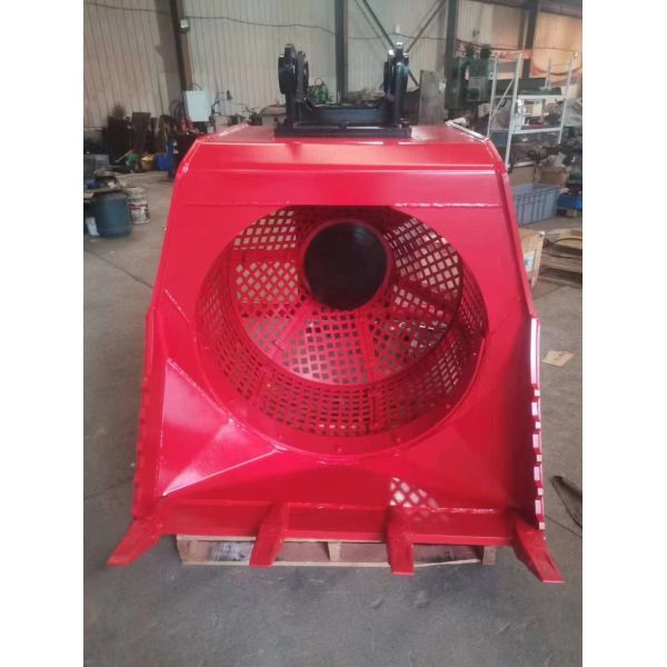 Low Noise Excavator Grapple Bucket 6-40ton Excavator Screen Bucket With Waterproof Motor