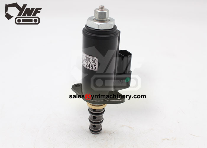 Safety Lock Solenoid Valve 2436R884F1 2436R884S801 For Kobelco SK120