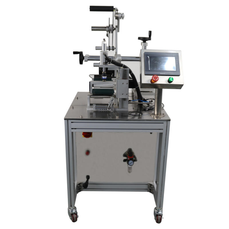 Semi Automatic Shrink Sleeve Labeling Machine for Cylindrical Objects Condition 68 KG