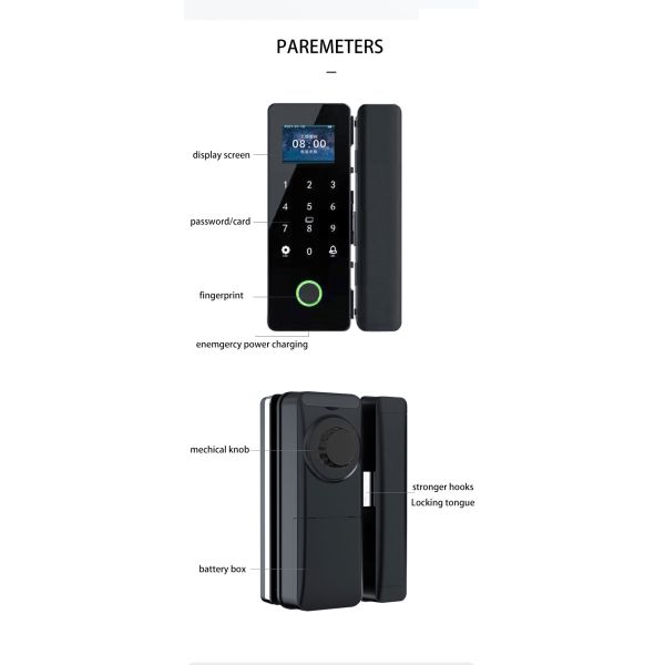 Automatic Fingerprint Door Lock / Tuya Smart Fingerprint Lock