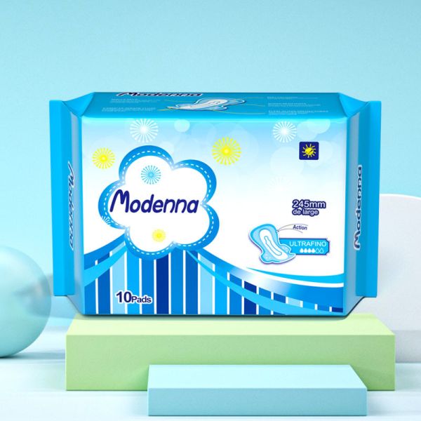 Feminine Hygiene Women Sanitary Napkin Breathable Cotton Soft Sanitary Pads