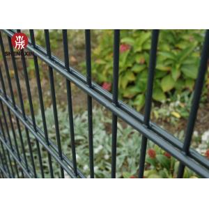 Durable Garden Privacy 3D Double Wire Fence Pvc Powder Painting