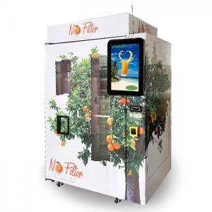 Quality Durable Orange Juice Vending Machine For Supermarket , Fruit Juice Vending Machine wholesale