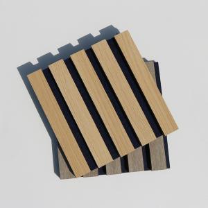 Quality Slat Wooden Wall Acoustic Panels Interior Decoration Sound Absorption Board wholesale