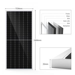 China ASGOFT Glass Solar Mono Monocrystalline Pv Cell Film Panels 600w on sale