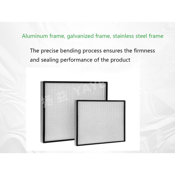 Customized Cleanrooms Filter Non Partitioned Washable Hvac Filters