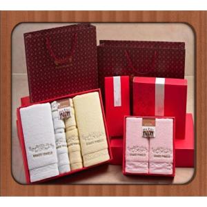 Quality Wholesale 100% Microfiber Boxed Luxury Bath Set Packing Gift Towel wholesale