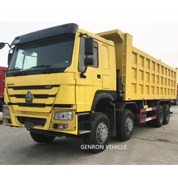 Construction 12 Wheels HW76 ZZ3317N4667A Tipper Dump Truck