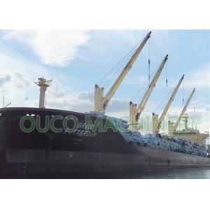 Marine Manufacturer 20T@30M Cargo Crane Lifting Cargo on Vessel