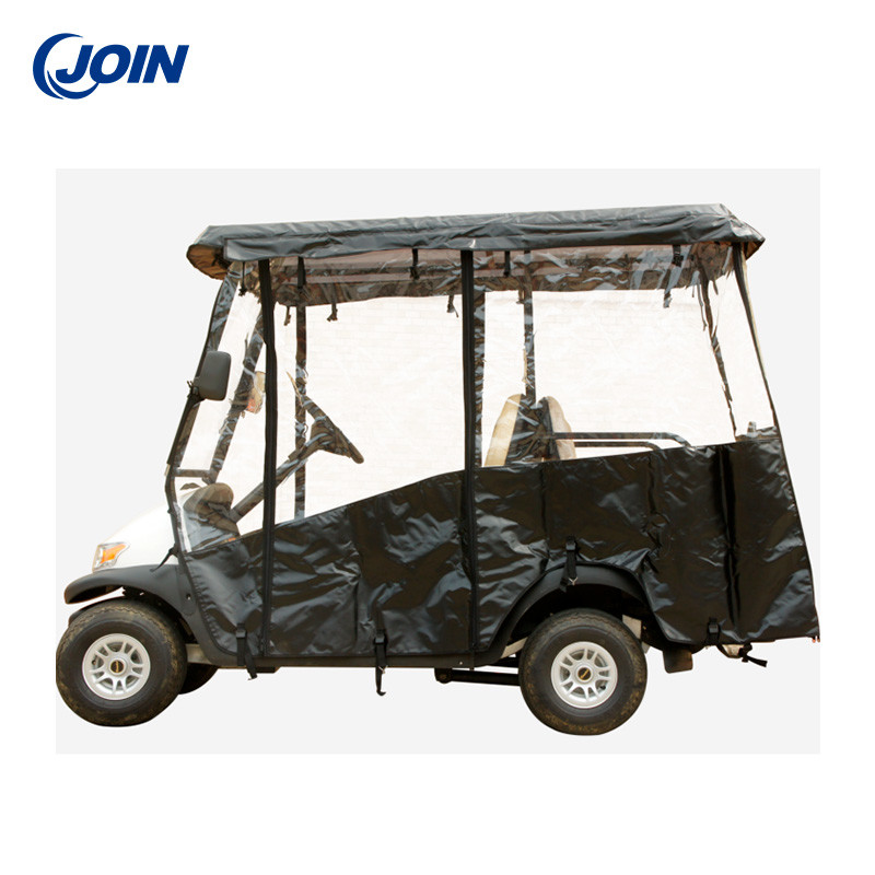 PVC Golf Cart Enclosure 4 Passenger Golf Cart Cover Waterproof ODM