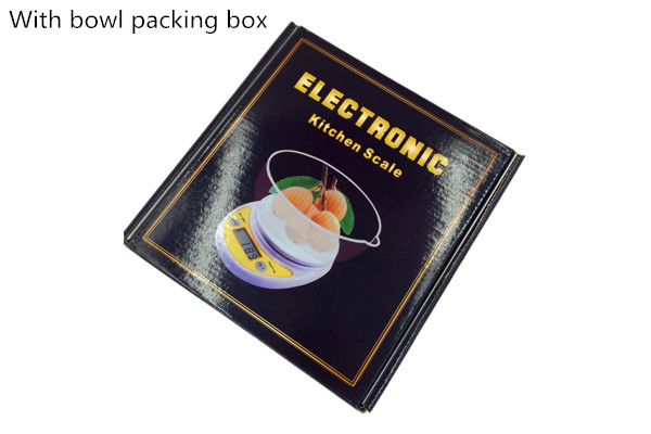 Flat Operate Surface Electronic Kitchen Scales With Low Battery Indication