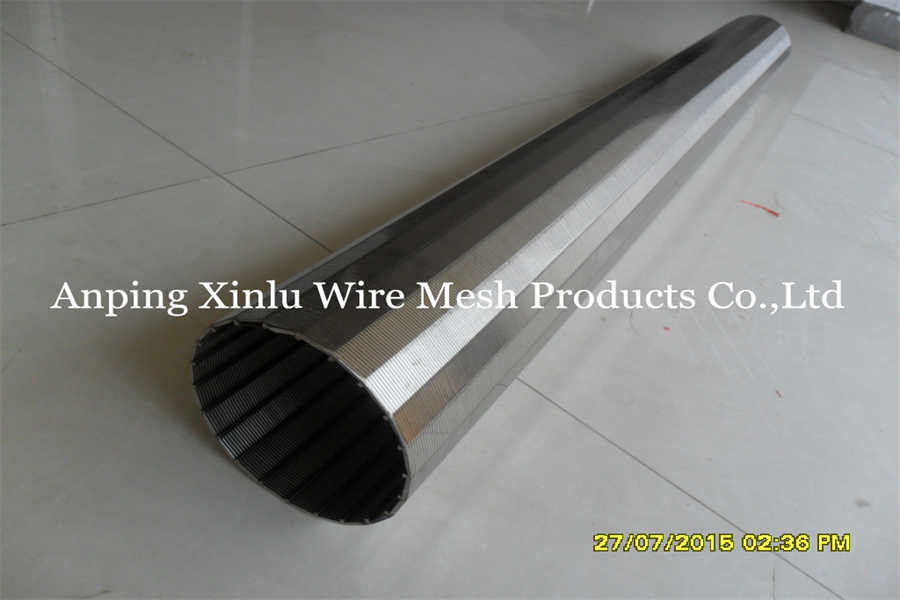 Spiral Wedge Wire Johnson Well Screen Tube With Thread Male And Female End Connections