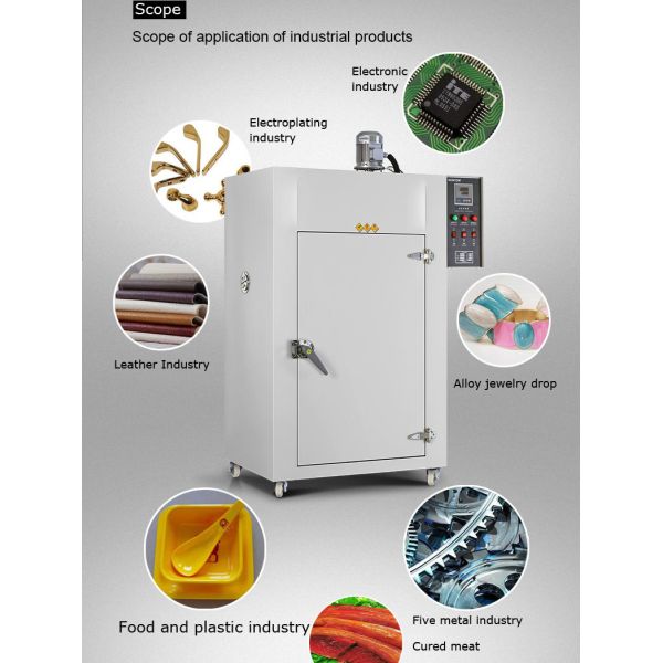 Double Door Constant Temperature Drying Oven 250C Pepper Commercial Drying Oven