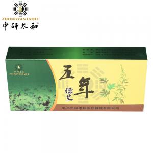 China ZhongYan Taihe Green Pure Moxa Rolls For Moxibustion Patches Chinese Mugwort on sale