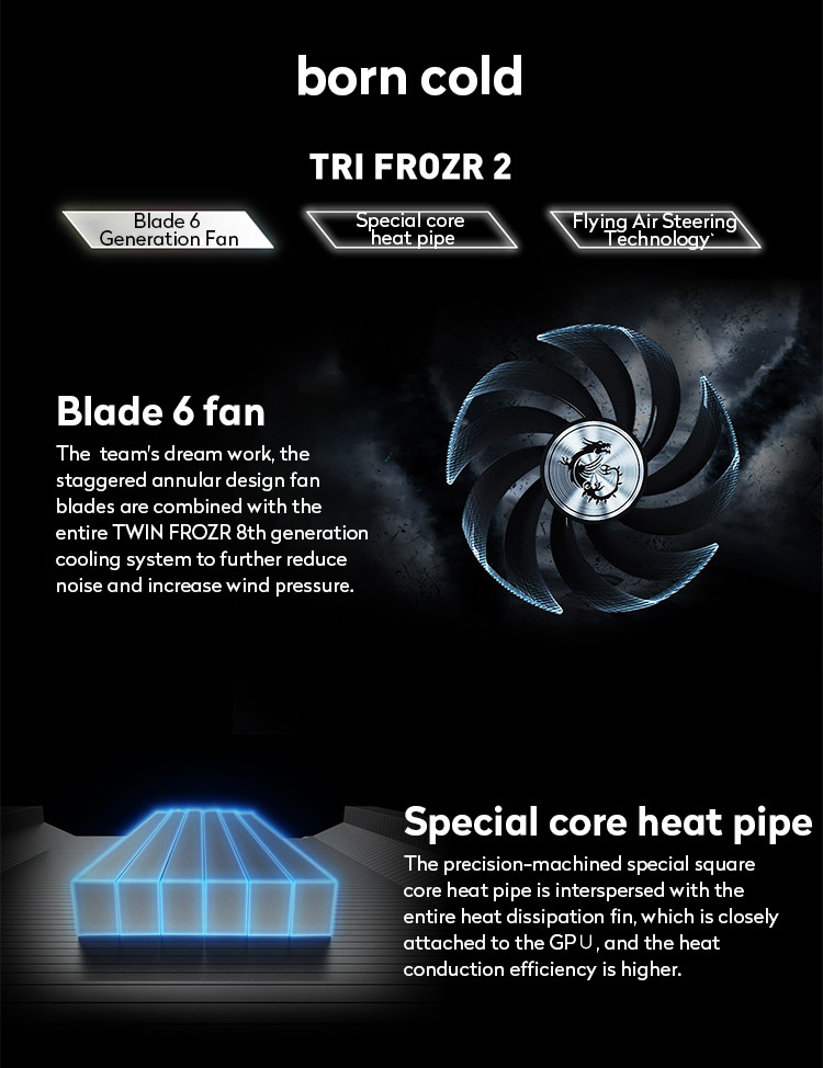 GeForce RTX 3070 Gaming Graphics Card 8G LHR Overclocking Edition