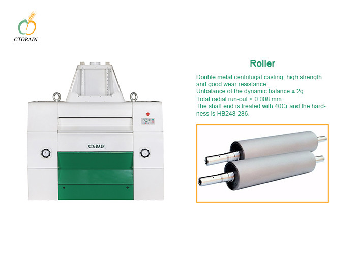 PLC Control Length 600mm Atta Roller Mill Machine