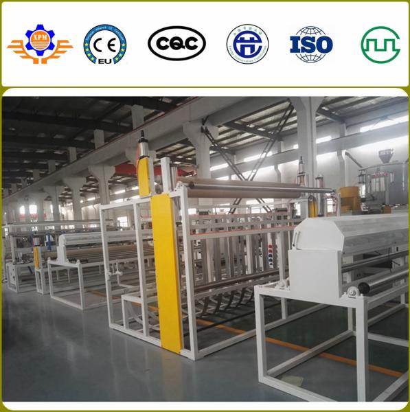 Cheap 110kw TPE Carpet Manufacturing Machine For Non Slip Carpet for sale