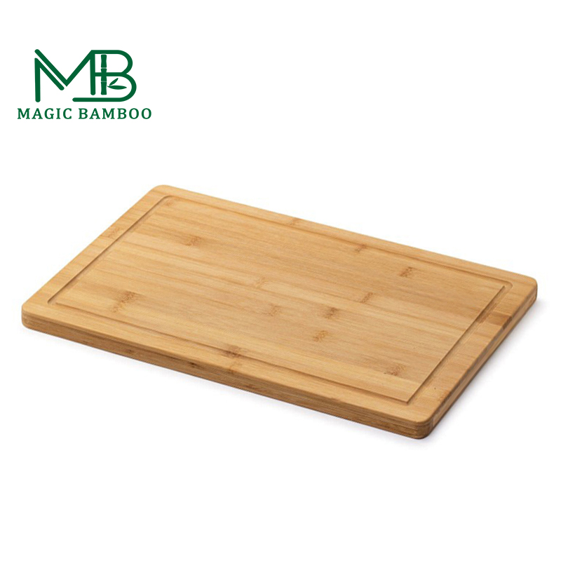 Sustainable Bamboo Chopping Board with Juice Groove The Perfect Addition to Your Kitchen