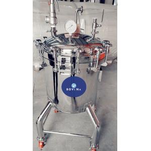 Custom Made Stainless Steel Pressure Tank For Manufacturing Plant