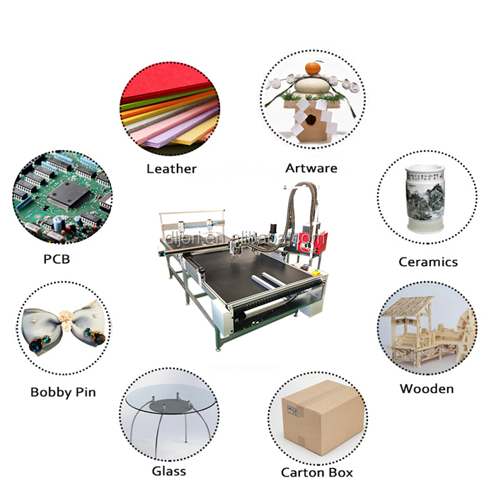 XY-axis Hot Melt Glue Laminating Machine for Box