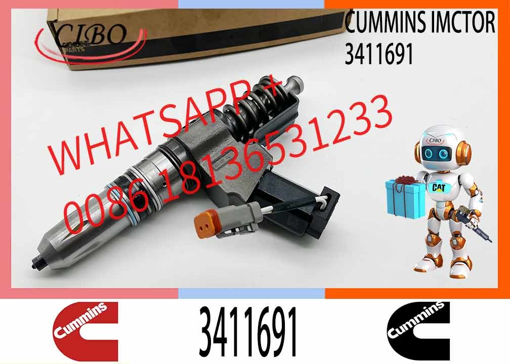 Engine Common Rail Fuel Injector 4307516 3411691 3087560 3411765 for Cummins