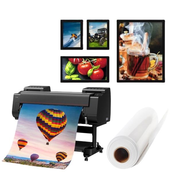 Professional Inkjet Printing Luster RC Photo Paper Roll