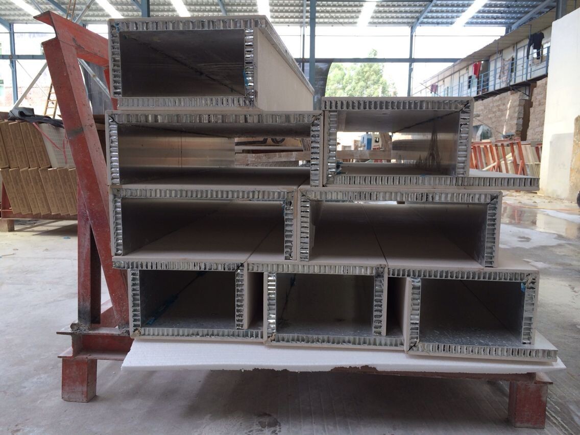 Shockproof Lightweight Stone Aluminium Honeycomb Composite Panels 10mm