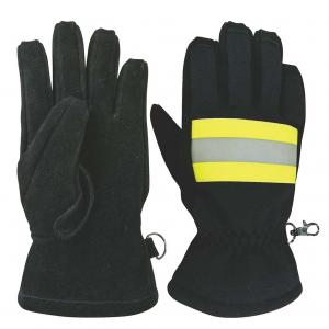 China Unified Model GA7-2004 Firefighter Gloves / XS-XXL Flame Resistant Gloves on sale