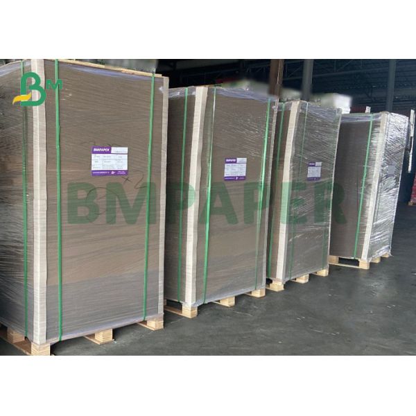 Recycled Pulp 0.8mm To 3mm Thick White / Black Laminated Grey Paperboard Sheets