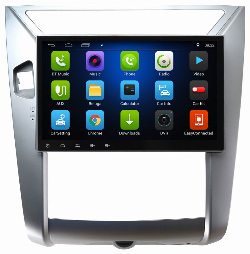 Ouchuangbo auto capacitance multiple touch screen for Nissan Qichen D50 with BT USB SWC android 8.1 system