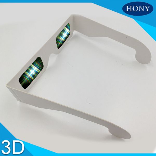 Concert 3d Fireworks Glasses , Paper Diffraction Glasses 13500 Light Gratings