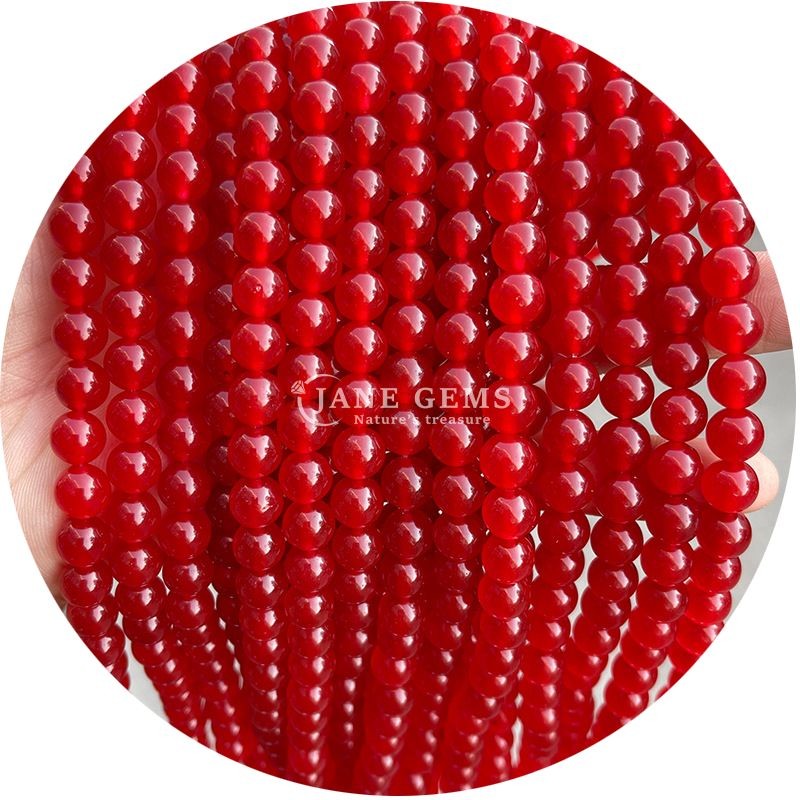Wholesale Round Natural Stone Beads Round Loose Gemstone Beads Accessories 8mm Aquamarine Loose Beads for DIY Jewelry