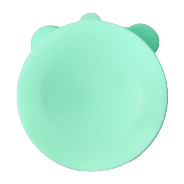 Bear Shape Silicone Baby Tray Food Grade Food Feeding Infant Suction Plate